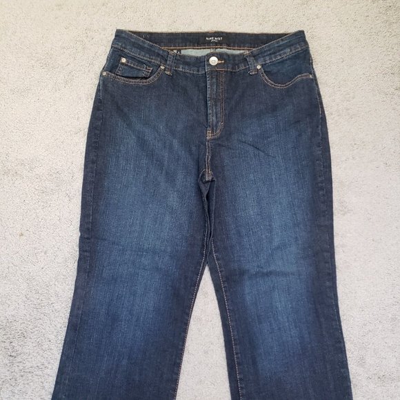 Nine West Jeans West End Bootcut Women's 16/32 Average High Rise Blue Denim - Picture 3 of 16